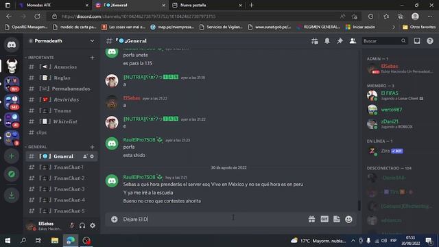 PERMADEATH FAN SERVER (mirar la descripción) смотреть онлайн