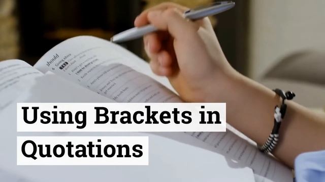 How to Use Brackets in Academic Writing: Some Common Rules смотреть онлайн
