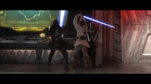 Энакин против Оби Вана Часть 1