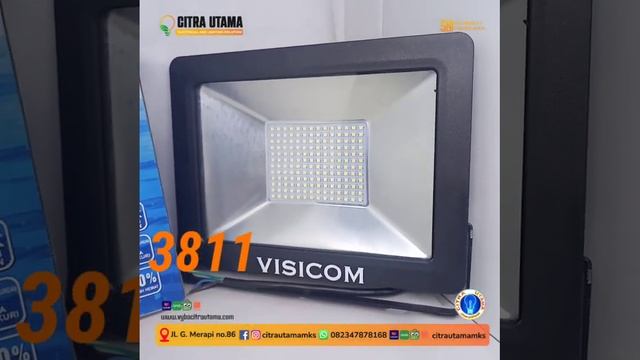 LAMPU SOROT VISICOM 50 WATT CAHAYA PUTIH K3811 смотреть онлайн