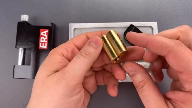 [1184] ERA “Maximum Security” Padlock With Magnetic and Concentric Pins Picked and Gutted смотреть онлайн