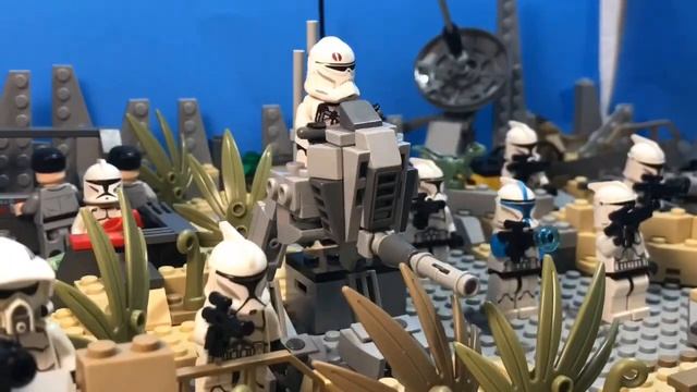 LEGO Star Wars the clone wars-stop motion смотреть онлайн
