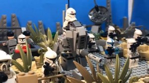 LEGO Star Wars the clone wars-stop motion