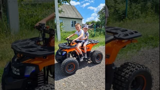 Первый квадрик #квадрик #квадроцикл #покатушки #отдых #катание смотреть онлайн
