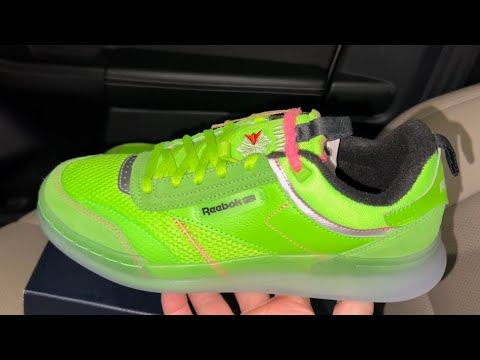 Reebok Club C Legacy Daniel Moon Solar Green shoes смотреть онлайн