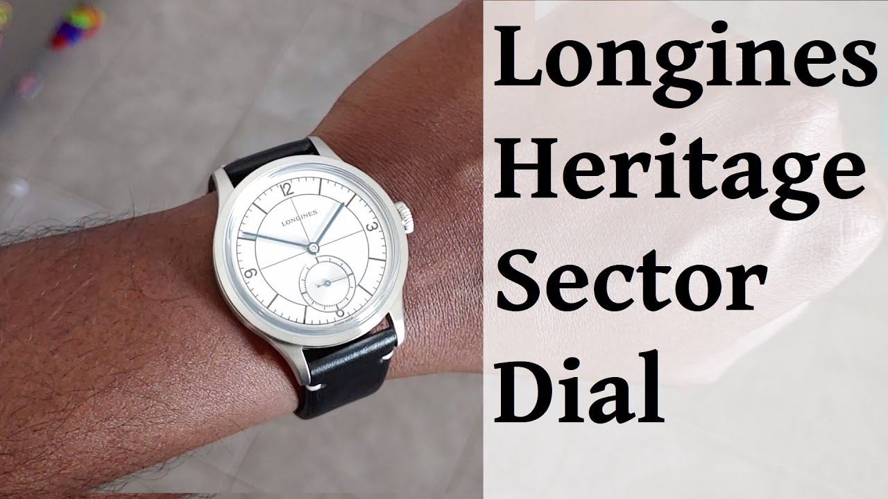 Longines Heritage Classic Unboxing, Dimensions, First Impressions (Sector Dial) [L2.828.4.73.0] смотреть онлайн