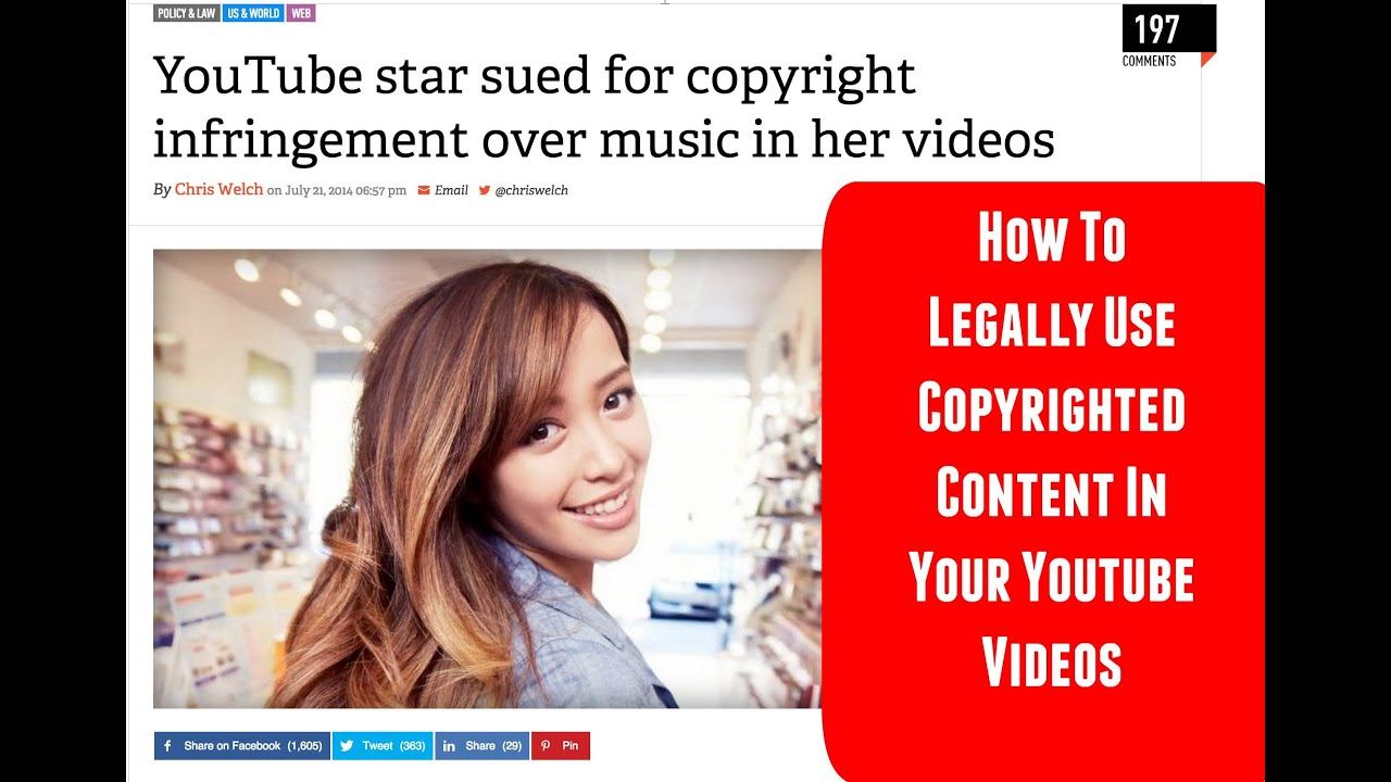 How To Legally Use Copyrighted Music, Video Games and TV Clips on YouTube смотреть онлайн