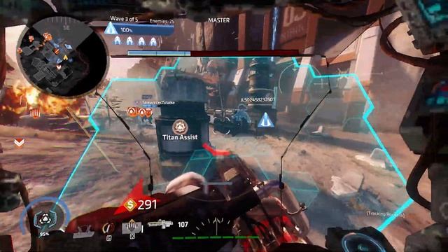 Frontier Defense on Forwardbase Kodai. Master Difficulty. Legion. Titanfall 2. смотреть онлайн