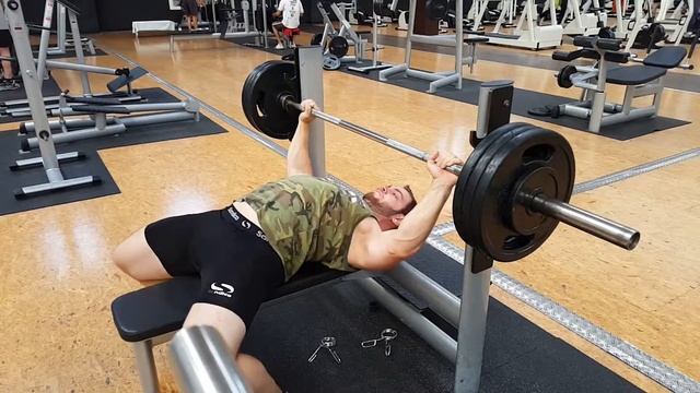 20150913 Barbell Bench Press 253 lbs / 115 kg x 5 Reps смотреть онлайн