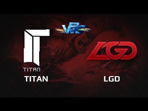 Titan vs LGD, WPC day 8, Game 1 смотреть онлайн