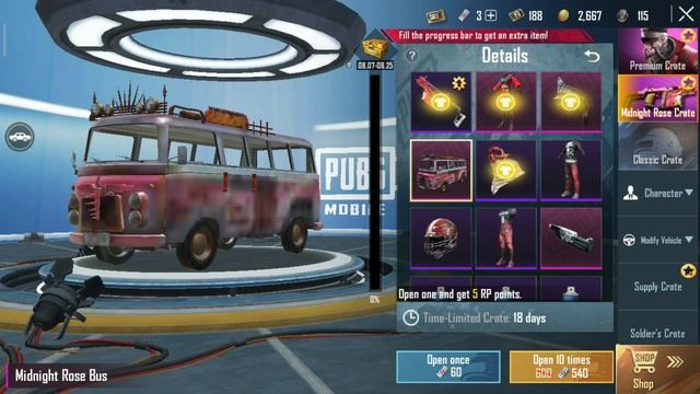 PUBG NEW MIDNIGHT 'ROSE CRATE 💝 NEW UPGRADEABLE VECTOR GUN SKIN 💣 NEW CRATE #pubg #new #crate смотреть онлайн