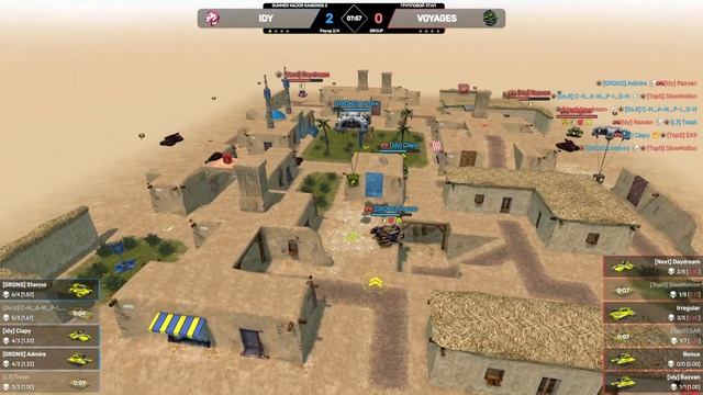 IDY vs VOYAGES | SUMMER MAJOR RANKINGS II | ГРУППОВОЙ ЭТАП | 01.03.2023 смотреть онлайн