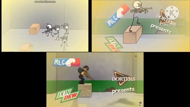 MLG 360 No Scope Henry Stickmin 2015 vs 2020 vs Roblox смотреть онлайн