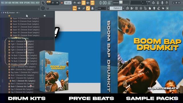 (FREE 500+) BOOM BAP DRUMKIT - 2022 | HipHop Drums