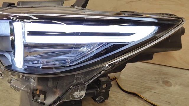 Фара левая для Mazda CX5 рестайлинг 2017 2018 2019 2020 2021 2022 2023 год выпуска LED смотреть онлайн