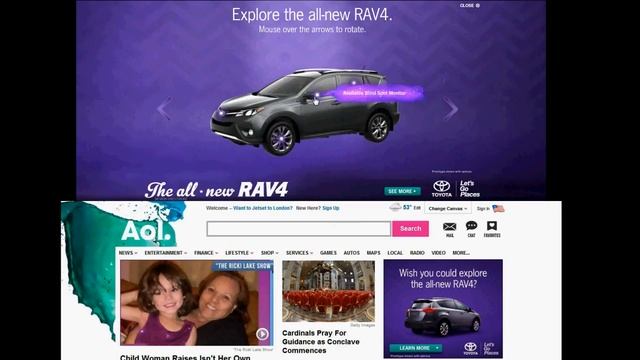 AOL (Toyota RAV4) - 3.12.2013 смотреть онлайн