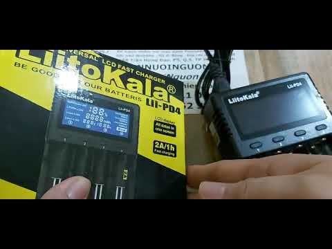 LiitoKala Lii-PD4, Máy sạc Pin Lithium Li-ion LiitoKala Lii-PD4 (sạc pin và đo dung lượng pin) смотреть онлайн
