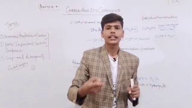 Carbon and it's compound || class 10th || class -04 || смотреть онлайн