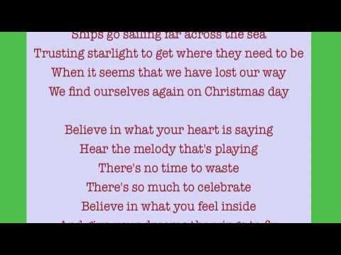 Believe Josh Groban Lyric Video смотреть онлайн