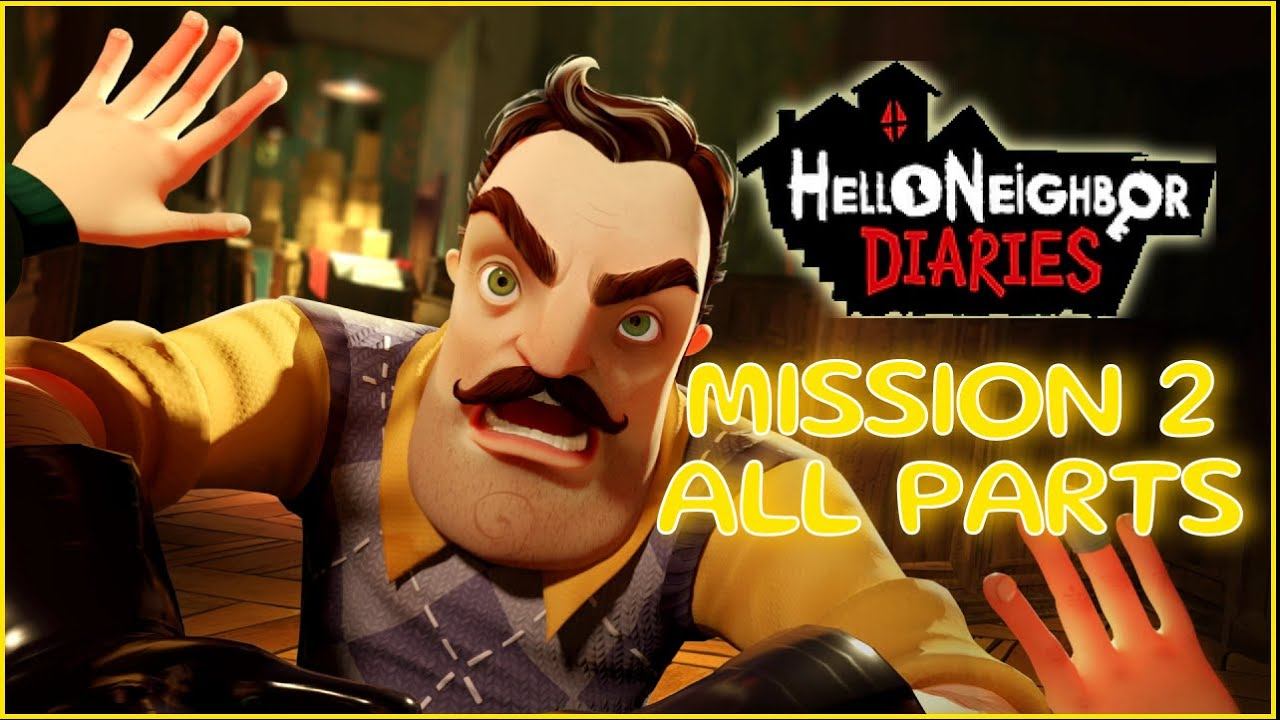 Hello Neighbor Nicky’s Diaries Mission 2 ALL Parts FULL Gameplay Walkthrough Mobile Game Android/iO смотреть онлайн