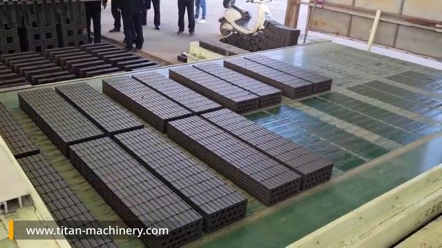 Роботизированная садка кирпичей. TITAN ZORG. смотреть онлайн