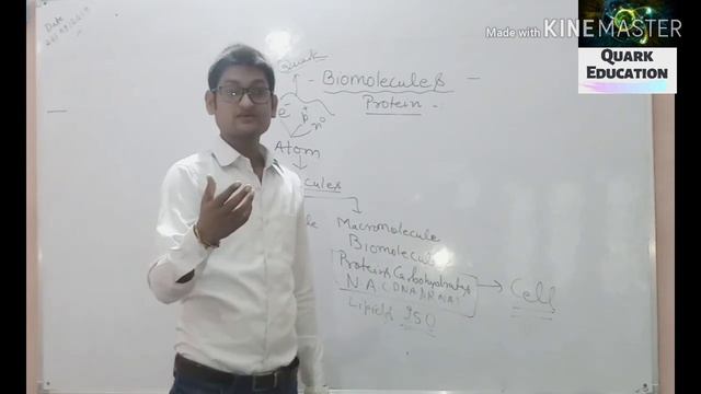 Biomolecules (proteins) Part (i) by K.N.Mishra Sir (Quark Education) смотреть онлайн