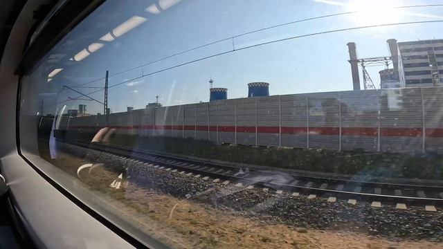 Внешний круг МЦК из окна ласточки смотреть онлайн