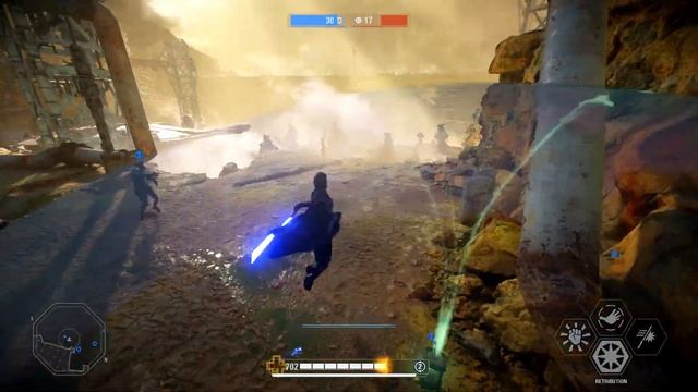 Anakin steamrolling in HvH | Star Wars Battlefront 2 смотреть онлайн