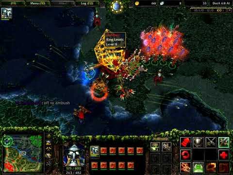 WarCraft Frozen Throne DOTA BEST GAME смотреть онлайн