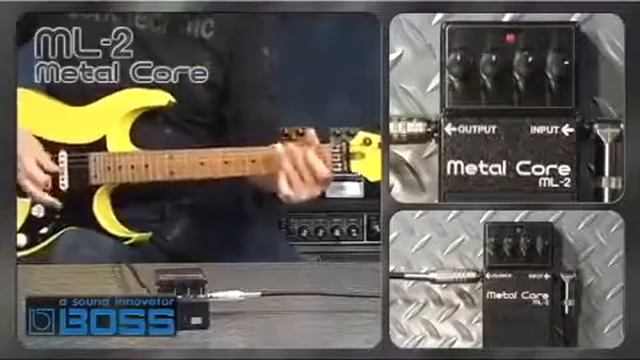 Boss ML-2 Metal Core Compact Pedal смотреть онлайн