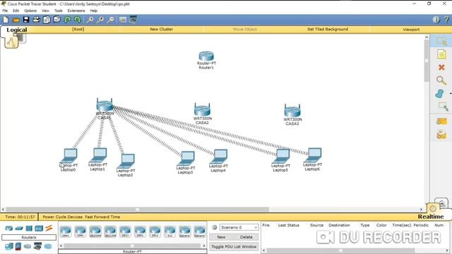 Como crear una red wireless en Cisco packet tracer смотреть онлайн