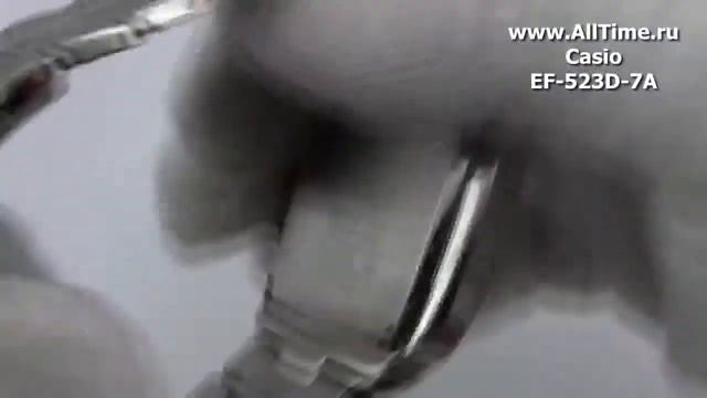 Мужские японские наручные часы Casio Edifice EF-523D-7A смотреть онлайн