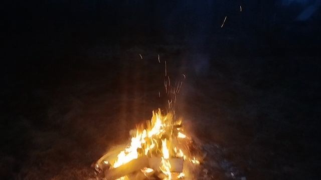 костёр красиво
