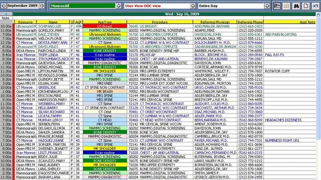 Radiology Information System Software - MedicsRIS Scheduler ADS смотреть онлайн