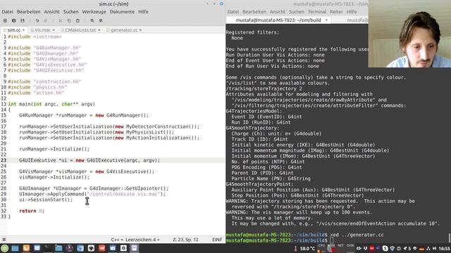 Geant4 Tutorial 9: Creating Macro Files for Automatization смотреть онлайн