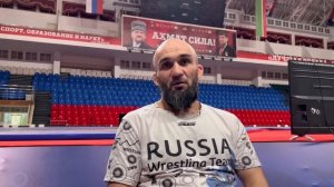 Расул Джукаев старший тренер сборной Чеченской республики по вольной борьбе 27 апреля 2024 г.