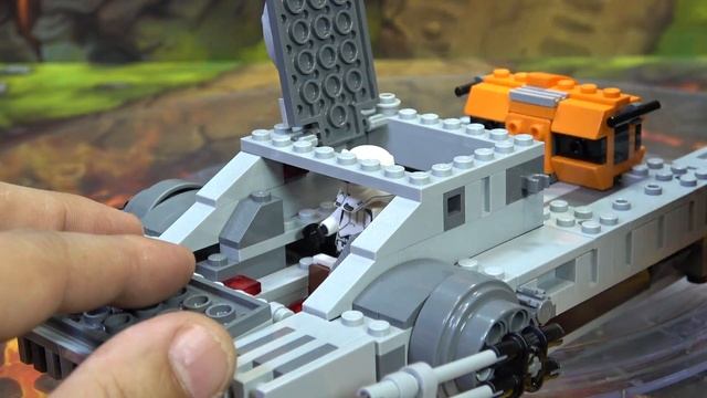 레고 75152 스타워즈 임페리얼 어썰트 호버탱크 리뷰 LEGO Star Wars Imperial Assault Hovertank review смотреть онлайн