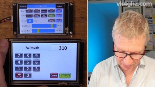 VK4GHZ Nextion for K3NG Rotator Controller Update v2021-04-06