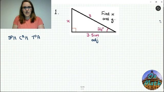 Trigonometry - how to use SOHCAHTOA | Maths Tutorials from an Oxford Graduate смотреть онлайн