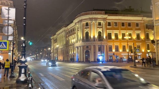 Угол Невского проспекта и Большой Морской улицы смотреть онлайн