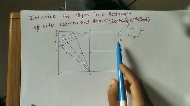 Ellipse By Oblong Method(Rectangle Method) смотреть онлайн