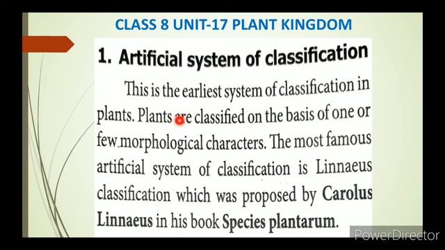 CLASS 8 SCIENCE UNIT-17 PLANT KINGDOM PART-7 TAXONOMY смотреть онлайн