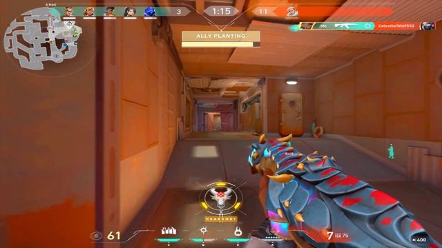 PROD 1-20-1-3 Crosshair in Valorant (stretched) смотреть онлайн