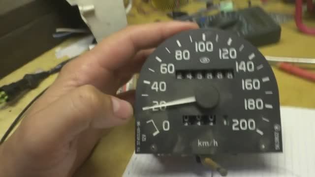 Как подключить и проверить спидометр Газели, Волги в шитке приборов АР 60.3801-05. Ремонт спидометра