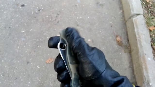 Рез покрышки Spyderco Paramilitary 2 Первые впечатления. смотреть онлайн