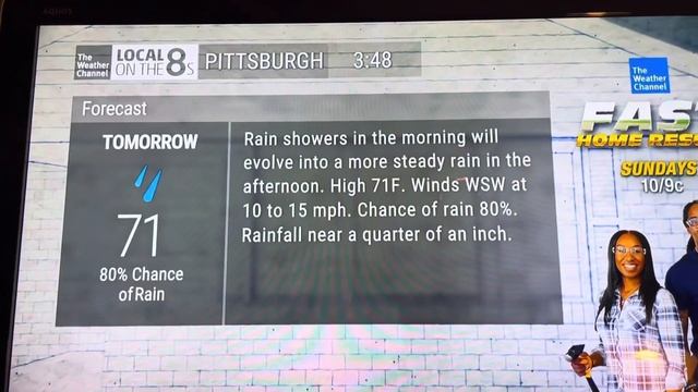 Local on the 8s forecasts with Thunderstorms - Pittsburgh, PA (6/26/23) смотреть онлайн