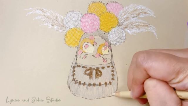 (Lynne and John) How I make Children’s book illustration with Prisma color pencil смотреть онлайн