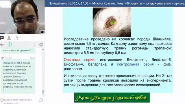 «ACLON» Флуревиты и органы зрения, 1 часть. профессор Краснов М 2017год edit смотреть онлайн