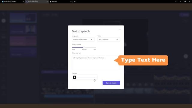 Clipchamp Text to Speech Feature смотреть онлайн