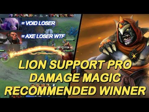 Dota 2 - New 7.24 Lion Support Pro Damage Magic Recommended Winner смотреть онлайн